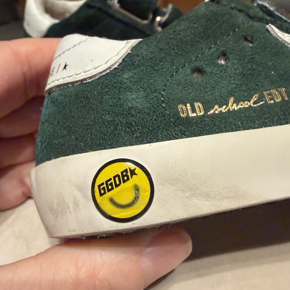 Golden Goose Kids Forest Green Sneakers size 13 little kids - Picture 10 of 16